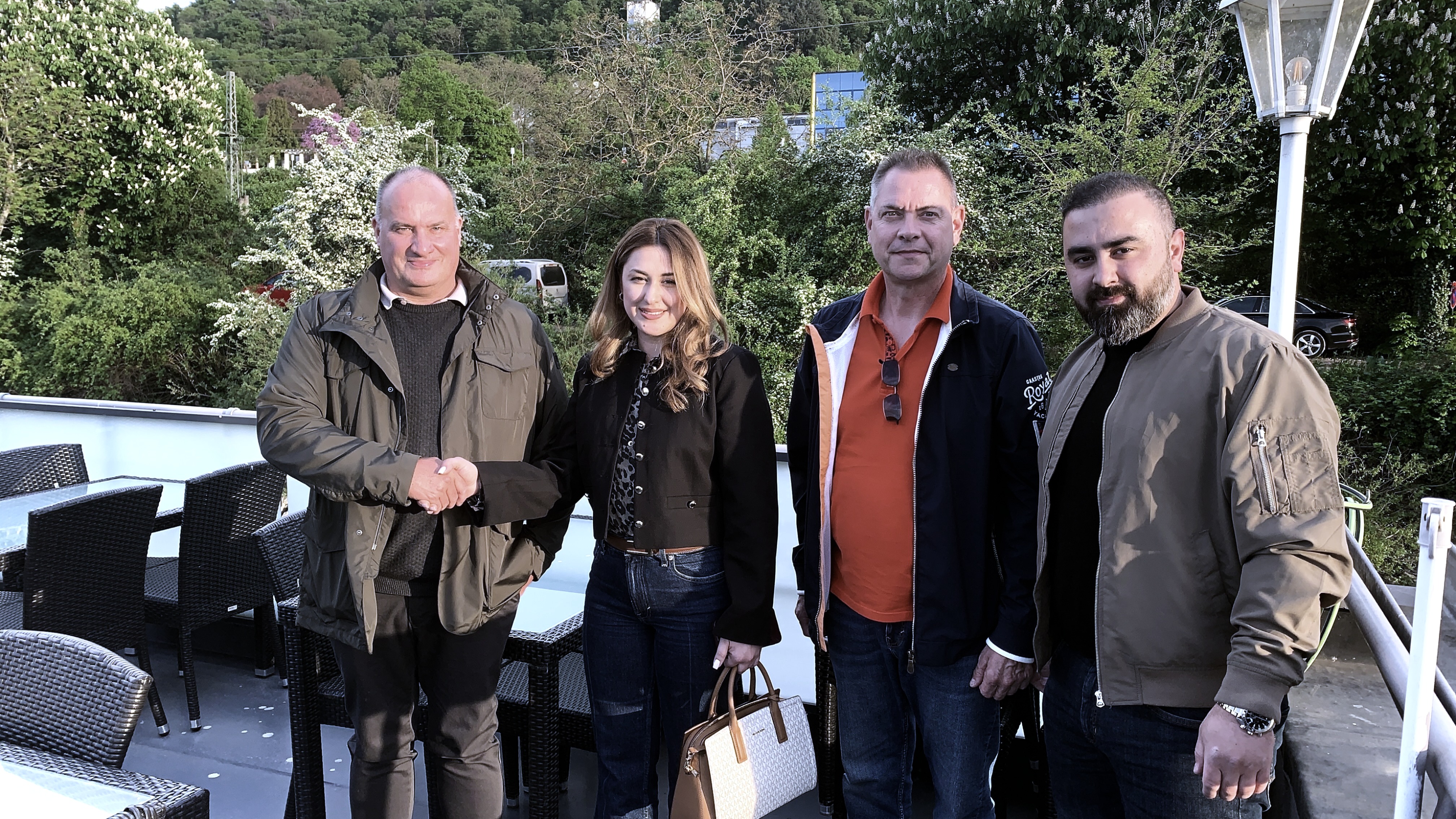 Die neuen Pächter Aytan und Anar Gasimzade